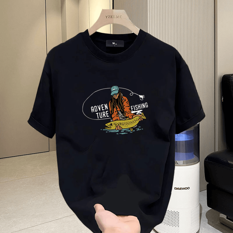 【高品质男装】美式痞帅重磅短袖T恤青年男女款夏季ins潮牌宽松