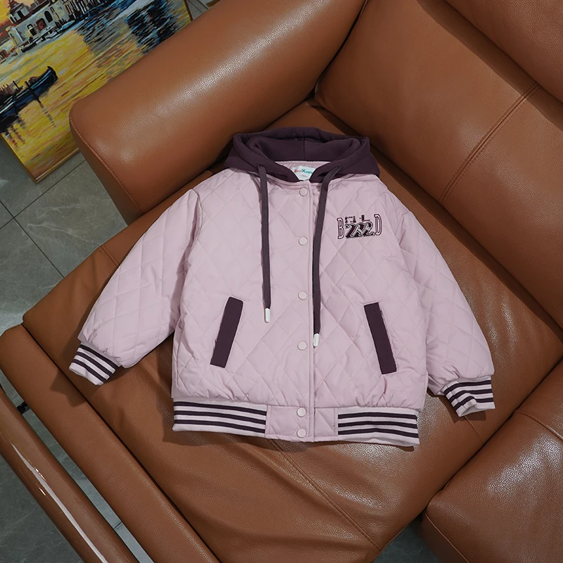 儿童童装女童棉服加厚韩版冬季夹克儿童童装女童棉服加厚韩版冬季