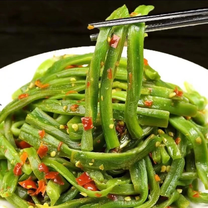 剁椒贡菜268g/2瓶装正宗湖南特产爽脆开胃下饭菜拌面拌饭开盖即食