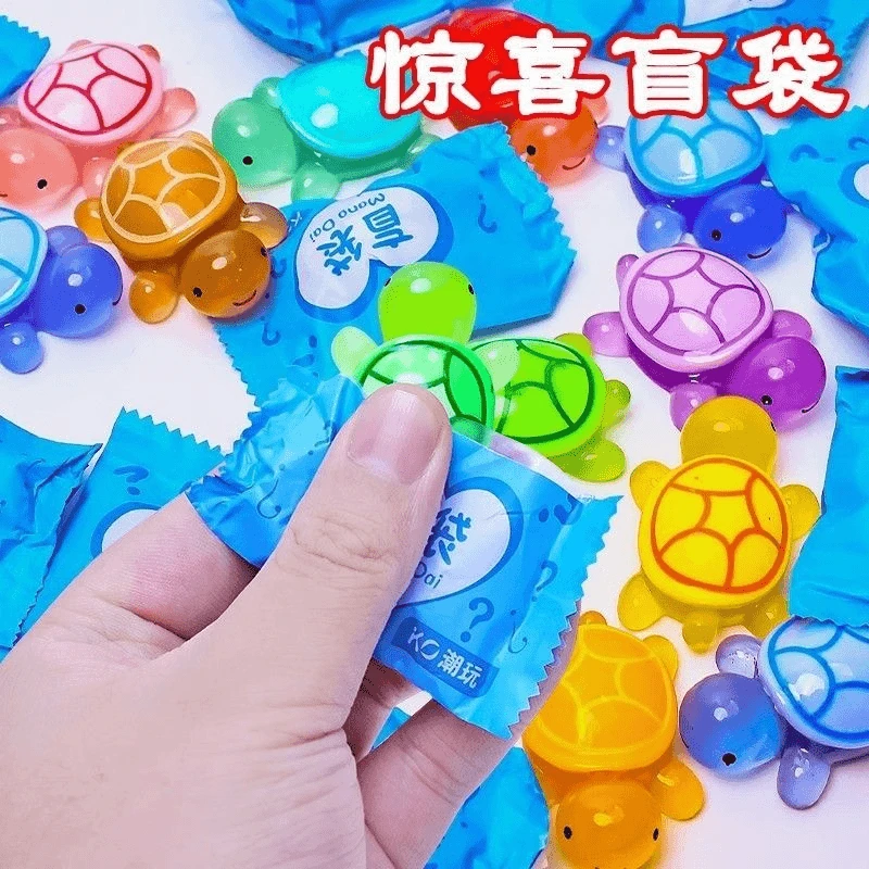 小乌龟厂长4.6CM夜光乌龟盲袋树脂配件手工冰箱贴汽车配饰挂件