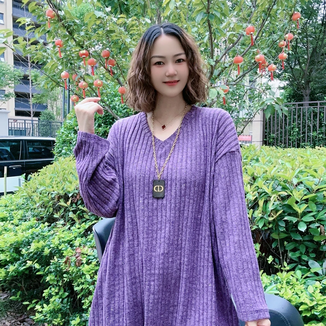 【3562珊珊】省心穿搭百搭宽松时尚休闲显瘦大码上衣套头