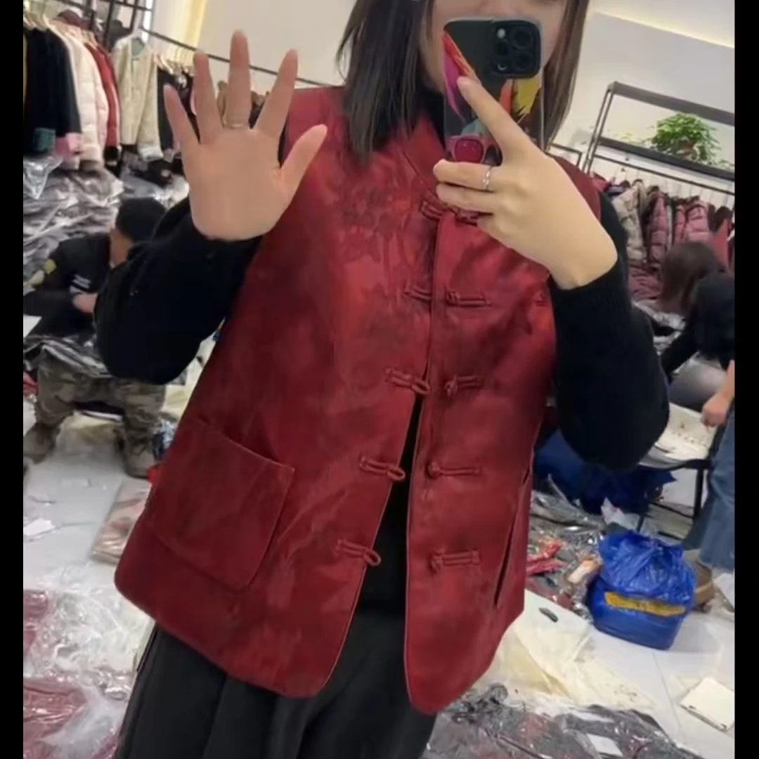 601万顺春季新款女士马甲