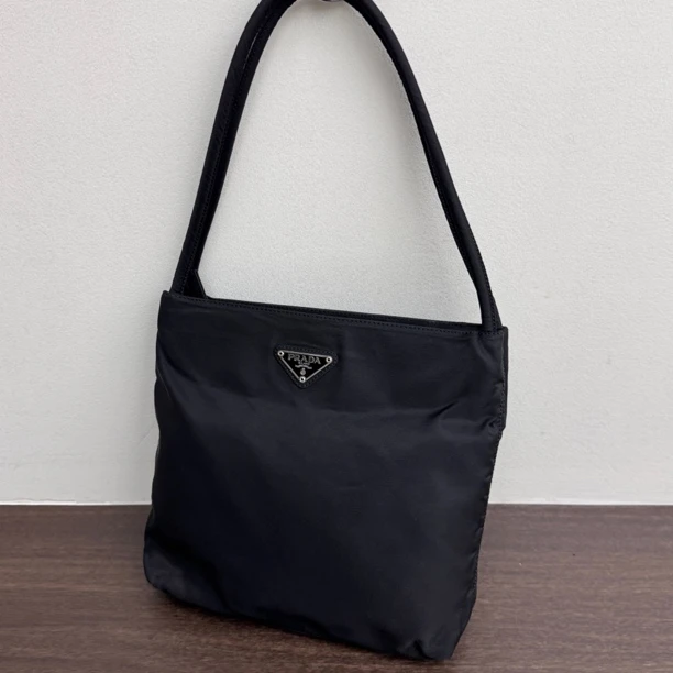 95新 Prada/普拉达 觅时/三角标双肩带托特/113474
