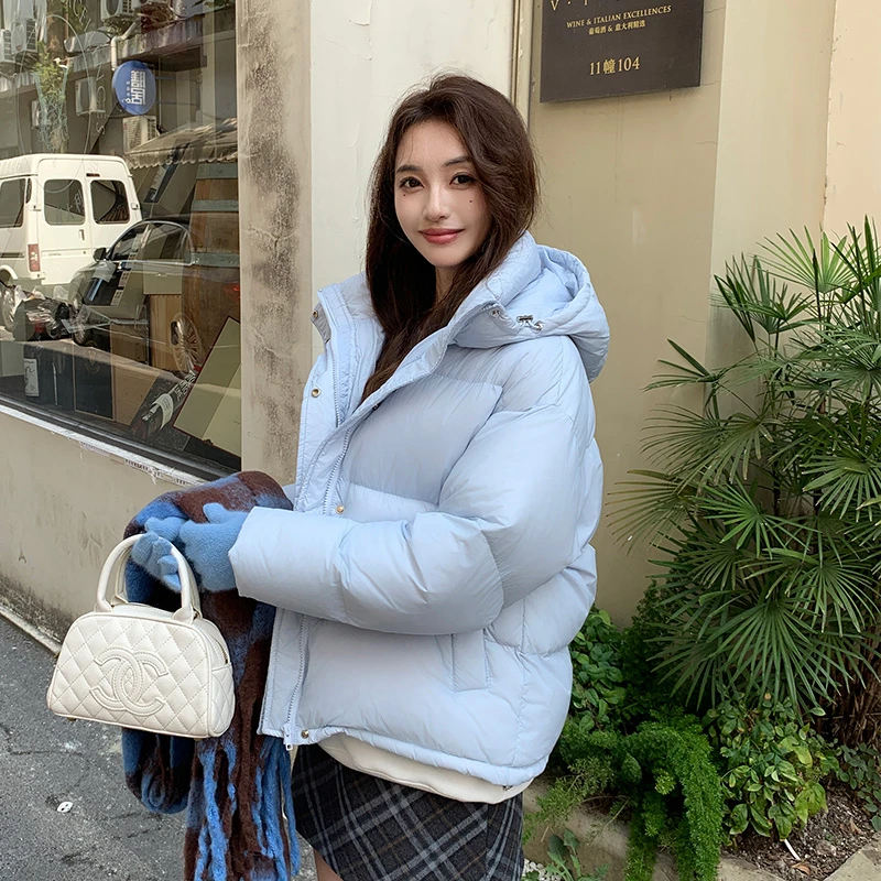 【叁个黄】达人联系客服，防拍价，日常价统一 冬季羽绒服女连帽款