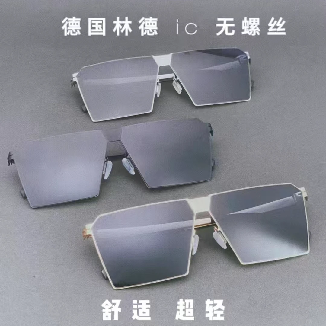 网红款方框墨镜韩版男士偏光太阳镜复古帅气户外旅游专用开车遮阳