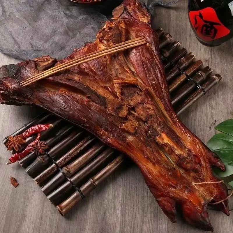 茶壳烟熏腊肉猪脚（安心支书推荐）