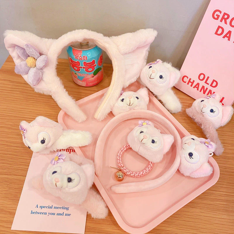 星黛露儿童发箍兔耳朵网红新款女童发饰头箍公主可爱发卡宝宝头饰