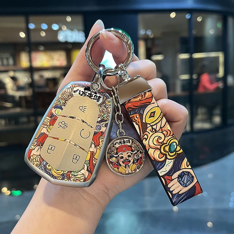 适用凯迪拉克钥匙套XT5XT4/XT6/ATSL/CT6CT4CT5锐歌XTS/gt4车扣壳