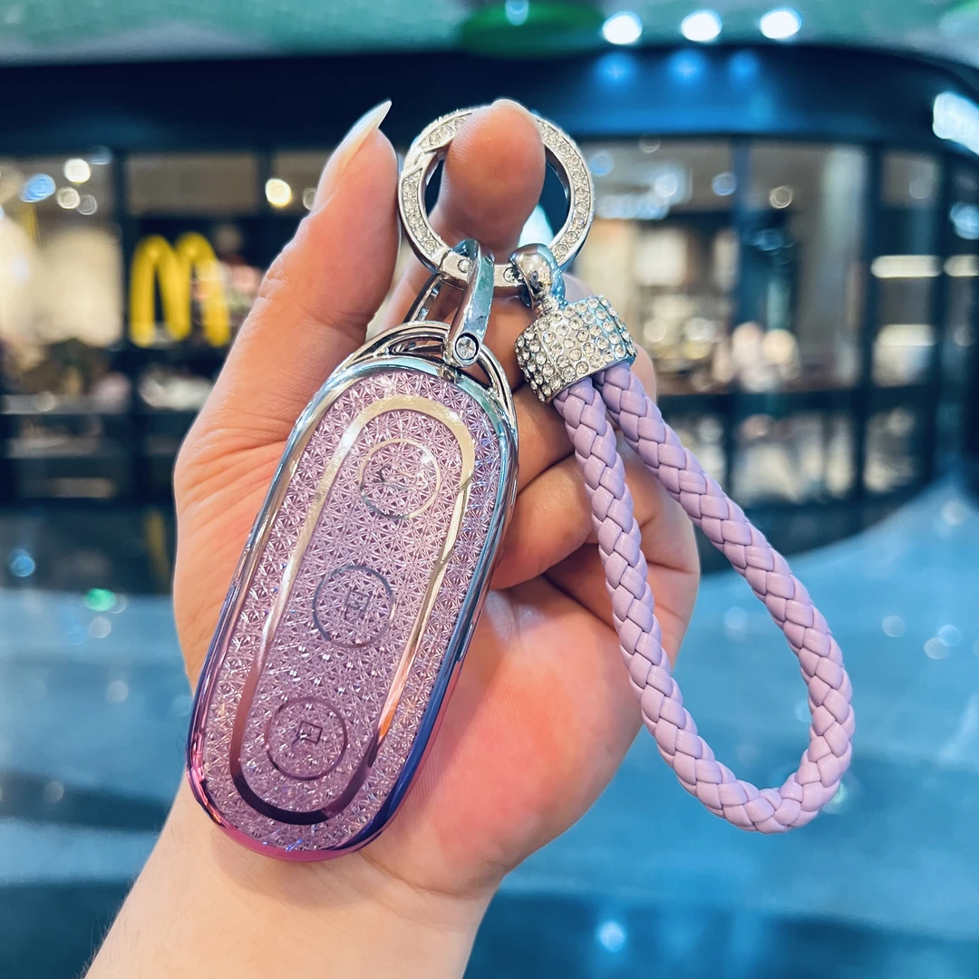 适用理想L6钥匙套24款L8pro包L9MAX扣L7专用mega高档车保护壳女士