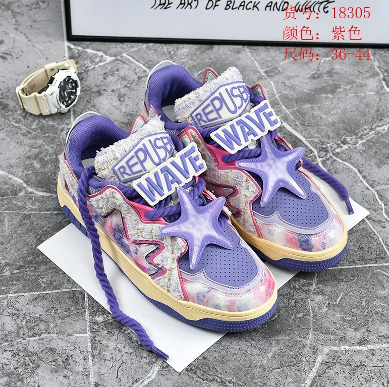 休闲板鞋增高翻边板鞋休闲鞋拼接极简风时尚网红百搭高帮