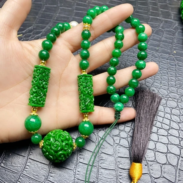 合金珐琅吊坠 原创设计圆珠吊坠 优雅气质女款吊坠9940