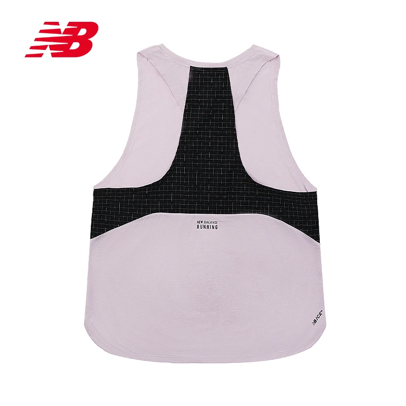 New Balance NB夏季女款舒适透气跑步健身运动针织背心WT31250