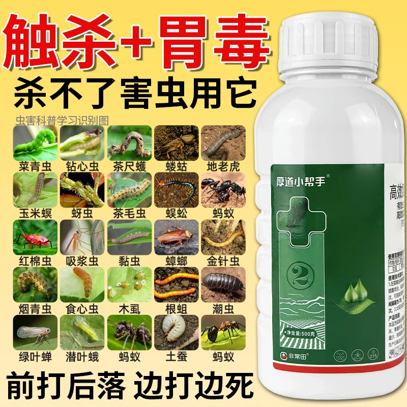 【任何作物都能用】大田果蔬功夫菊酯植物土壤一招防护水溶肥