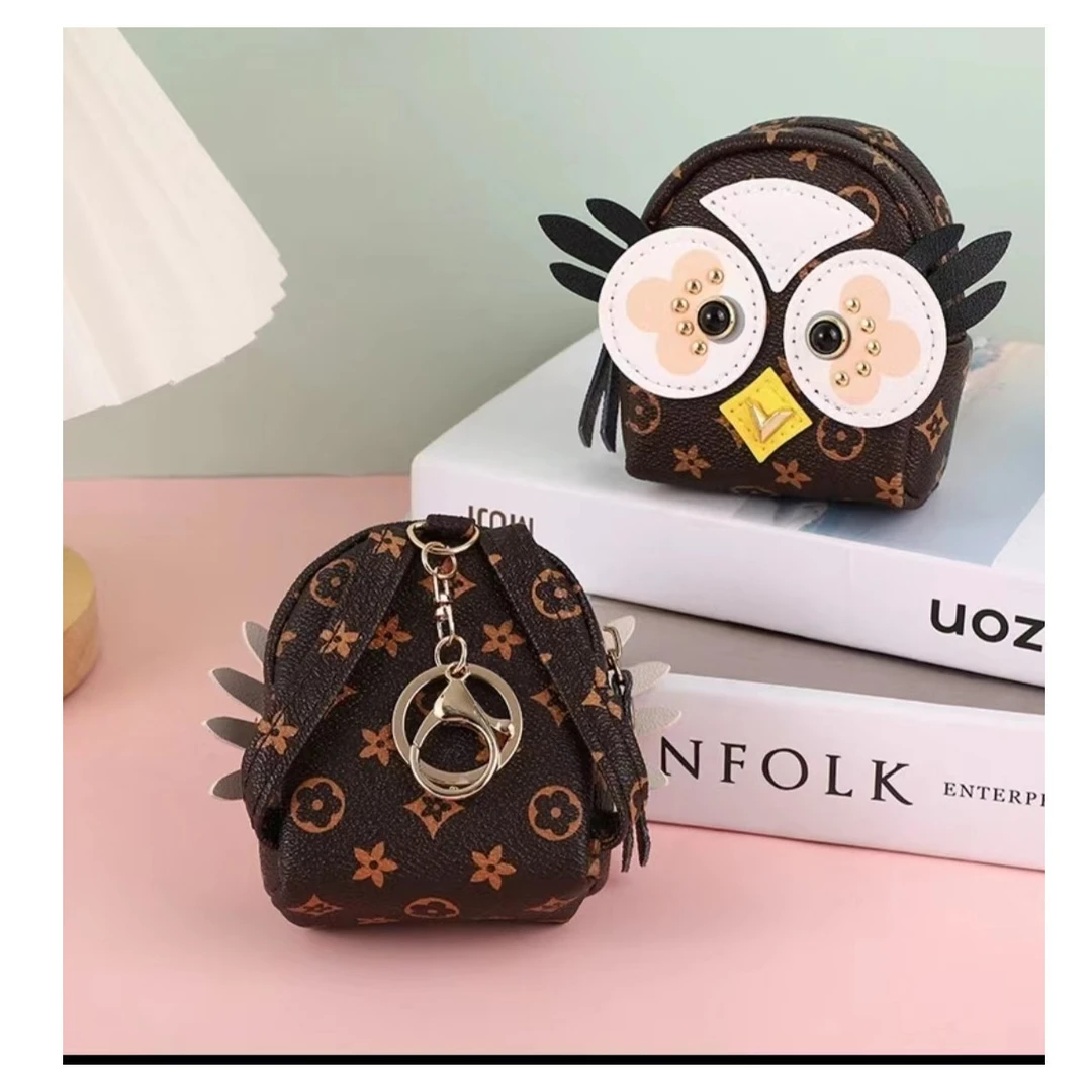 【粉丝福利】韩版少女心ins大眼猫头鹰创意零钱包卡通迷你包学生