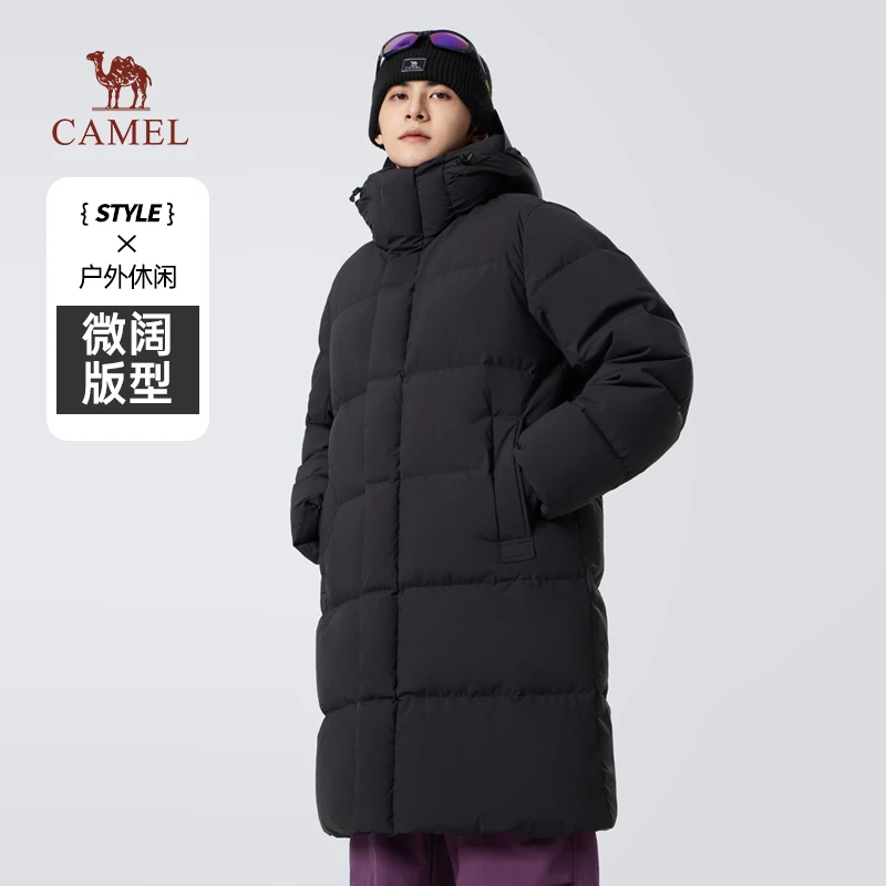 骆驼羽绒服新款情侣保暖加厚防风防寒防水户外面包服男女外套冬季