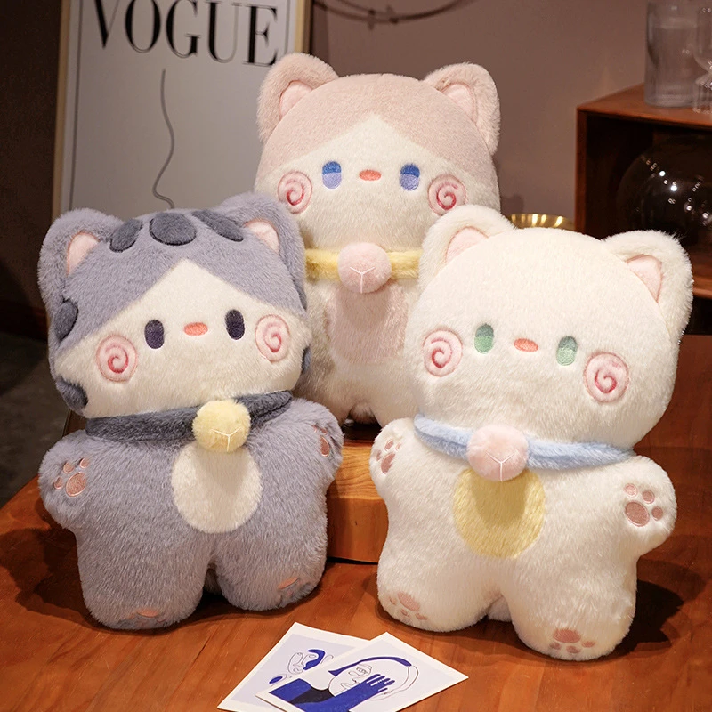 可爱猫咪玩偶睡觉抱公仔床上小猫仿真礼物毛绒玩具女生布娃娃抱枕
