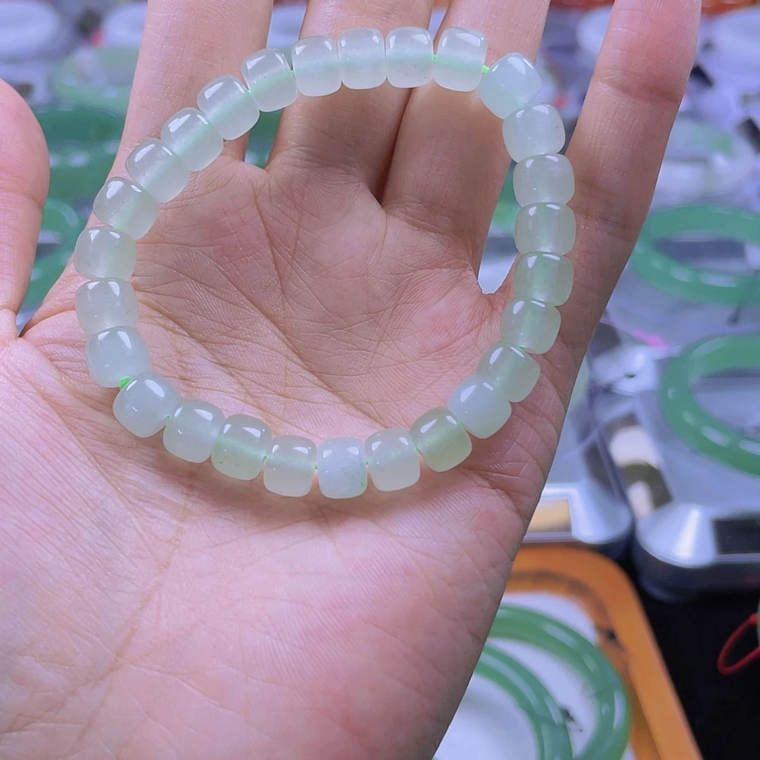 石英质玉手链未镶嵌8mm
