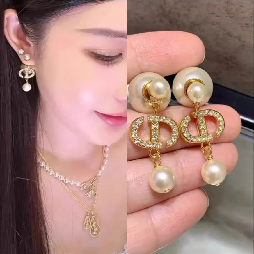 铜合金耳饰 《货号8410》  韦雪同款时尚耳环