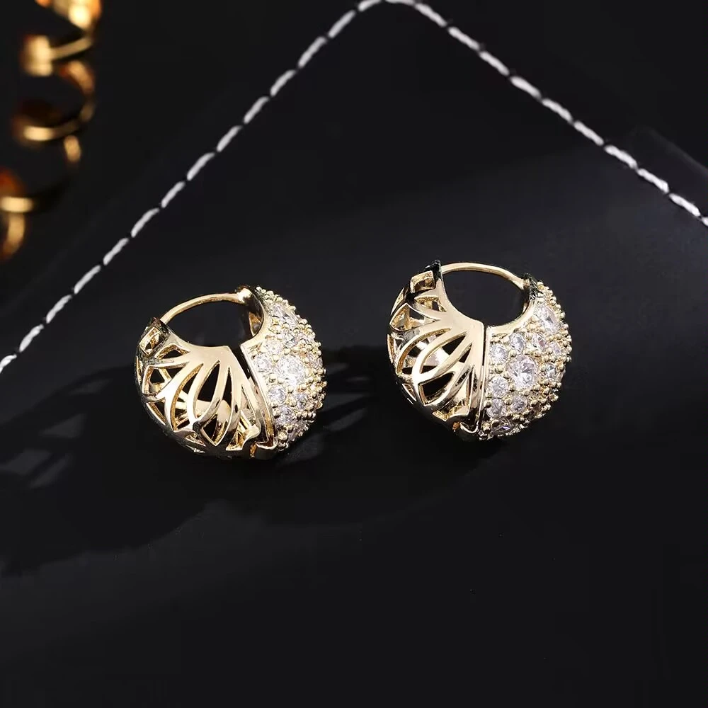 铜合金耳饰 《货号1298》小众设计师款耳扣