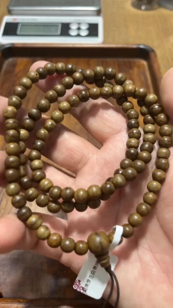 【闪购商品】星月菩提手串多圈白奇楠