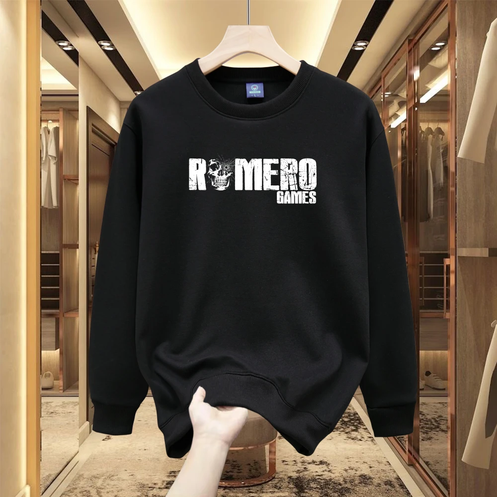 美式潮牌长袖字母卫衣休闲男春秋季新款潮流潮牌宽松重磅情侣上衣