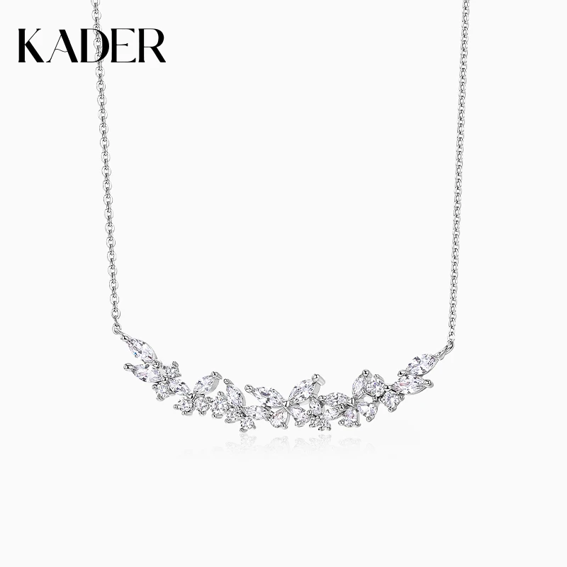 KADER/卡蒂罗 坠链均925银 KADER/卡蒂罗均银闪闪项链女生日礼物