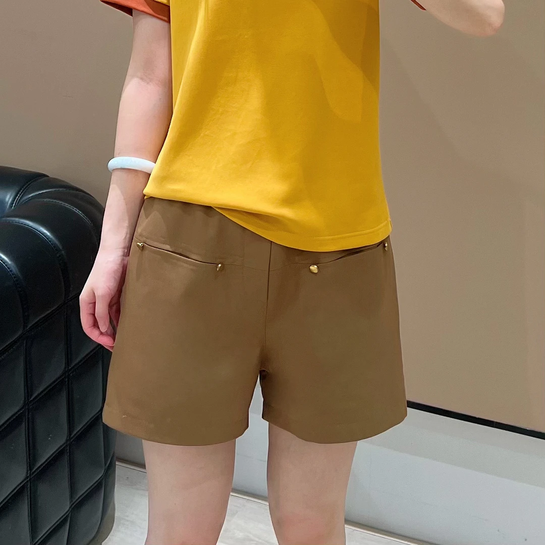 nina coco显高显瘦显腿长阔腿裤休闲裤女百搭短裤夏季070812