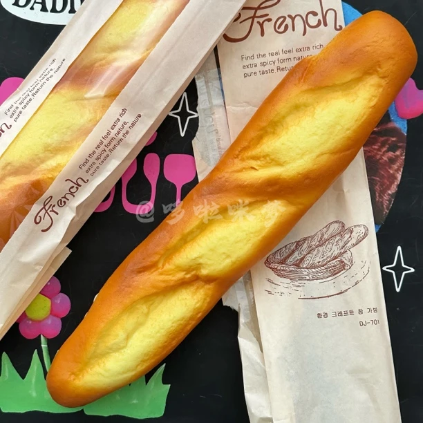 哆啦咪梦家超大麻花法棍面包湿软慢回弹超仿真面包香解压玩具软软