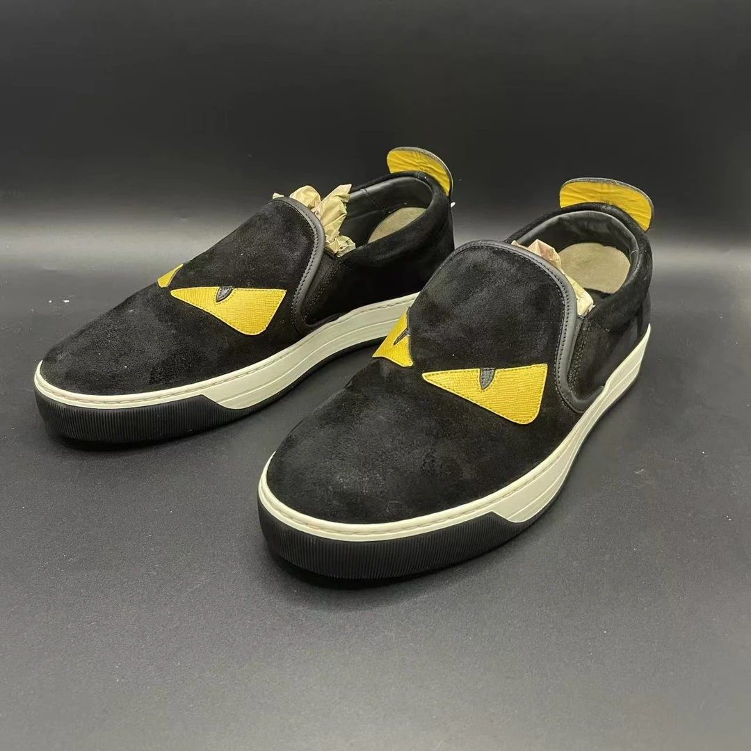 【聚星福利】FENDI/芬迪 男士 时尚休闲潮流一脚蹬 40.5欧码 los009