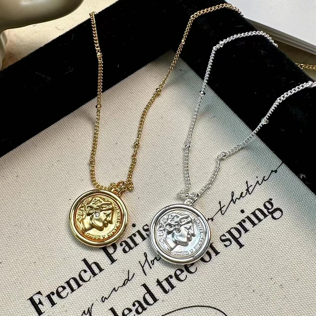 铜合金项链 【蜜思李】ins风女王牌百搭时尚简约