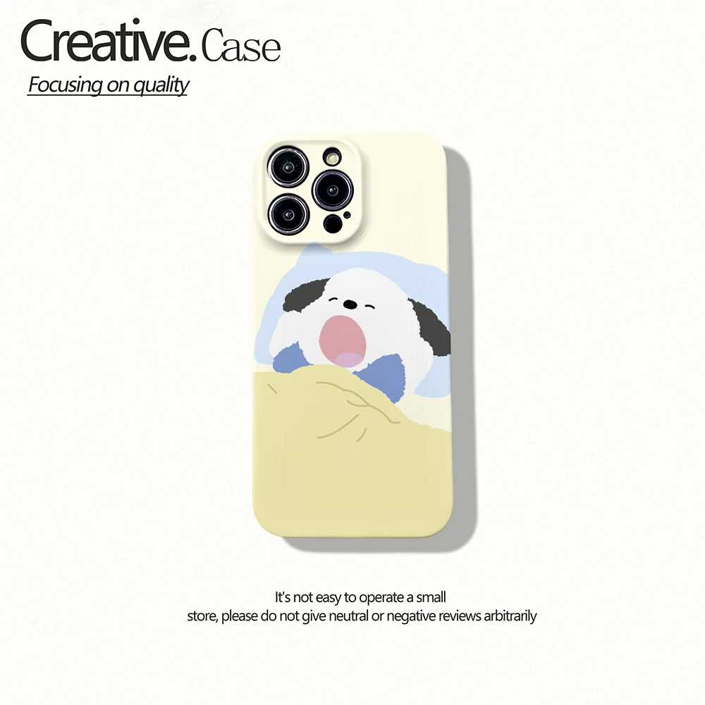 打哈欠的帕恰狗 适用苹果15华为荣耀oppo精孔全包菲林软/硬壳手机