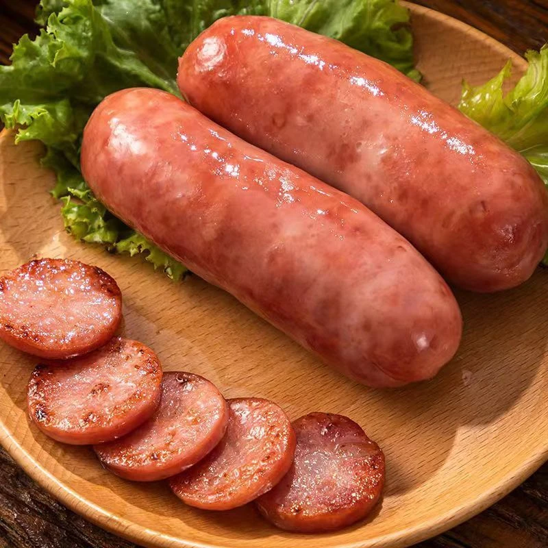 火山石烤肠原味黑胡椒地道肠脆皮香肠台湾热狗肠烧烤早餐肠