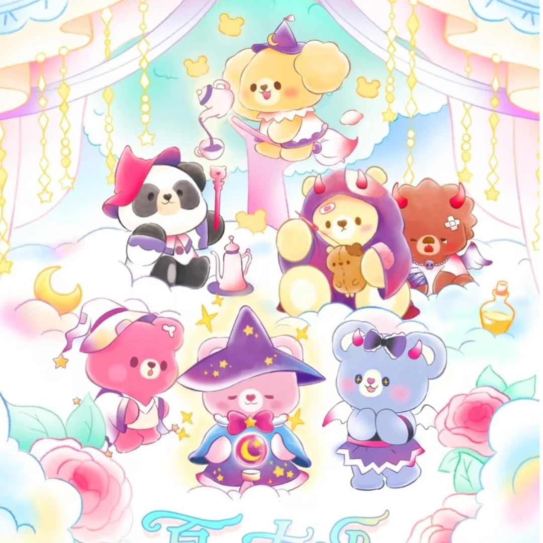 安可【拆盒】《Teddy Family 泰迪之家收藏卡第3弹》盲盒 默认代拆