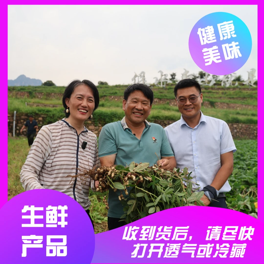 生态甜花生 基地直发