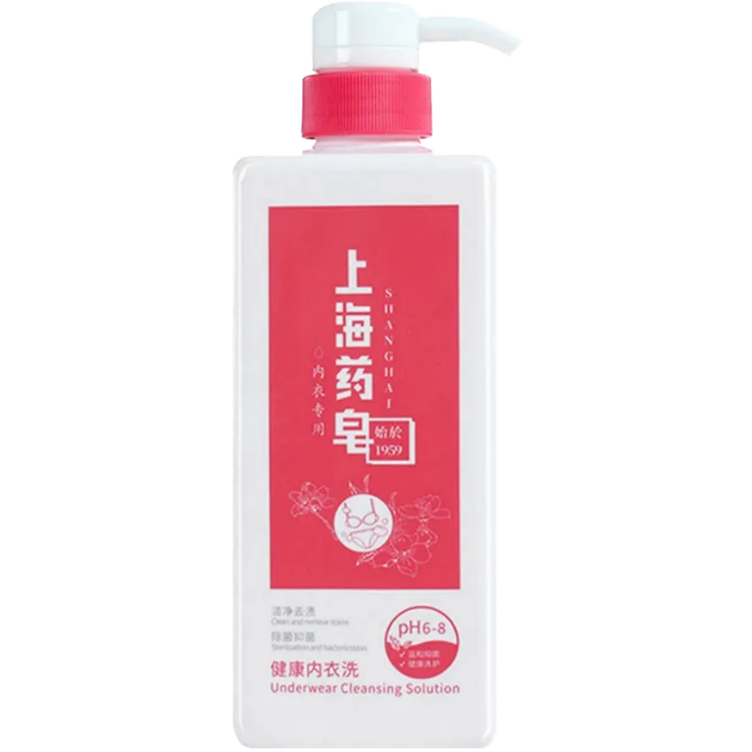 上海药皂 健康内衣洗涤剂 630g/瓶内衣洗衣液