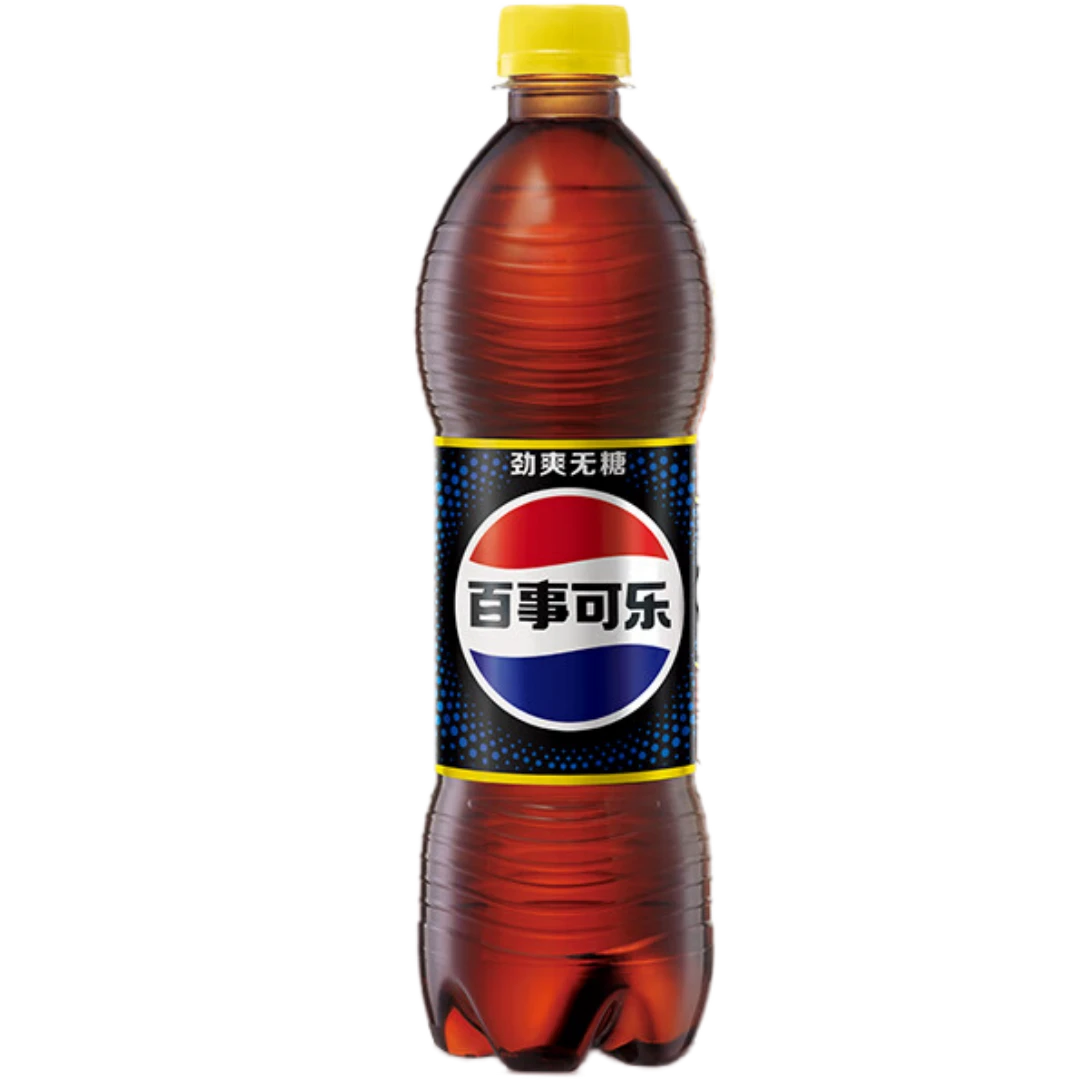 百事可乐 汽水(劲爽无糖) 500ml/瓶