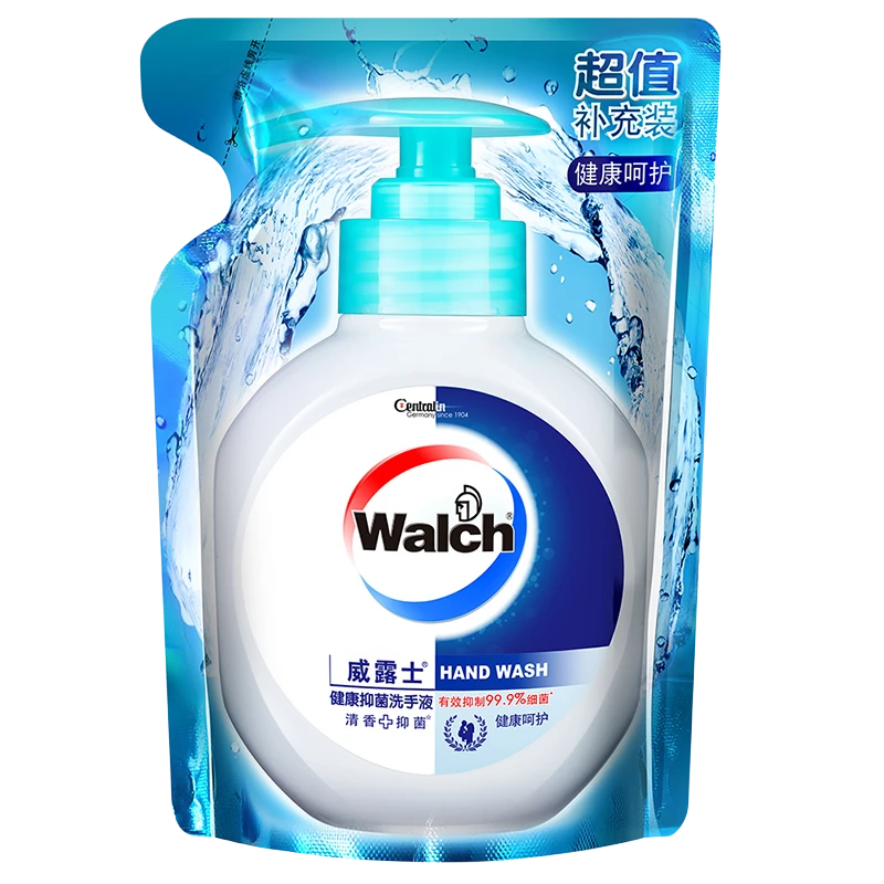 威露士 健康抑菌洗手液(健康呵护) 525ml/袋(补充装)