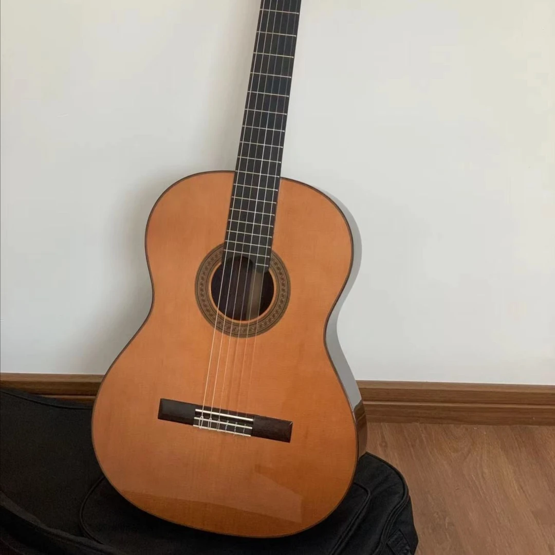 高端手工全单古典吉他单板电箱古典39寸演奏级网红吉它Bolgheri
