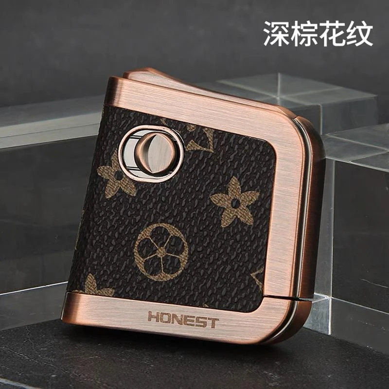 百诚网红防风创意个性高档老式复古一键弹煤油打火机 送男友