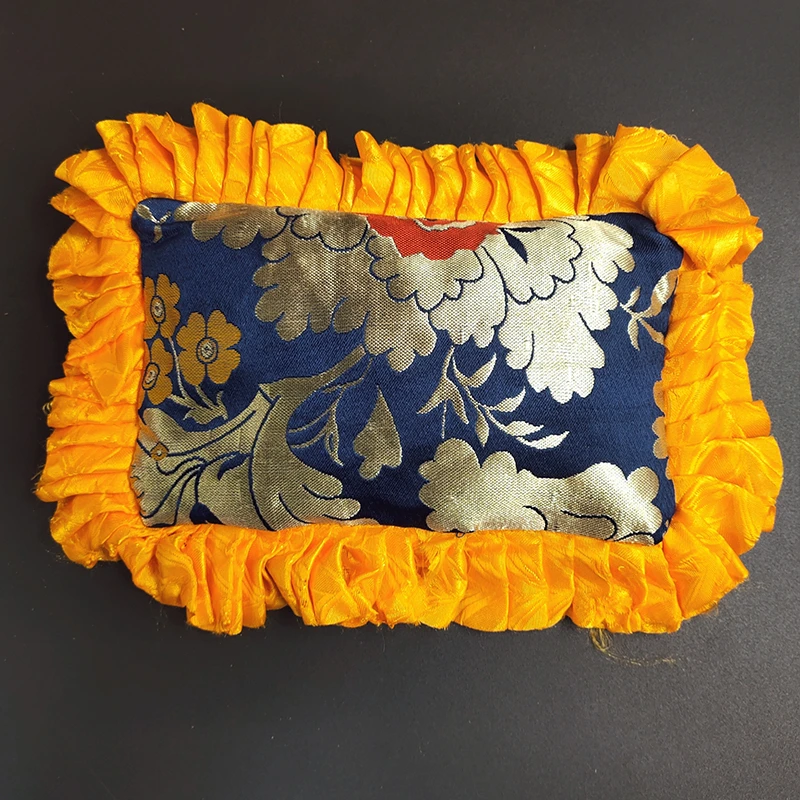 【铯贡藏香阁】西藏香枕传统刺绣绸缎面料 草本安神 中药养生
