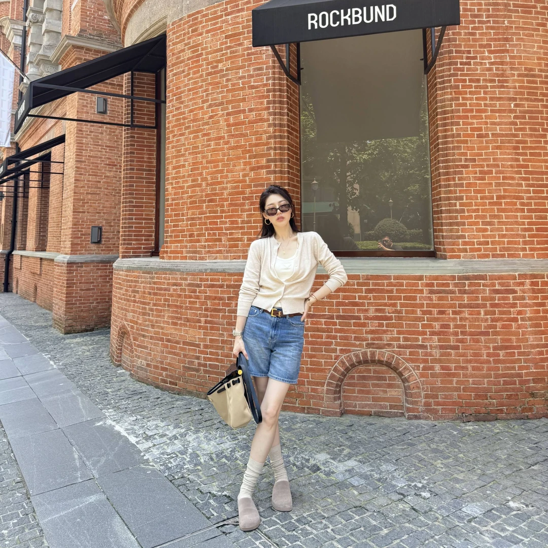 王嬛嬛MsLime25年新款时尚休闲气质裤子HC2C1239