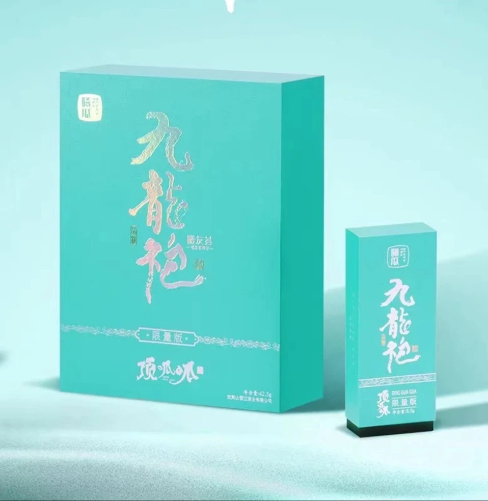 曦瓜岩茶 曦瓜顶呱呱 九龙袍 肉桂正岩核心山 场一盒42.5克