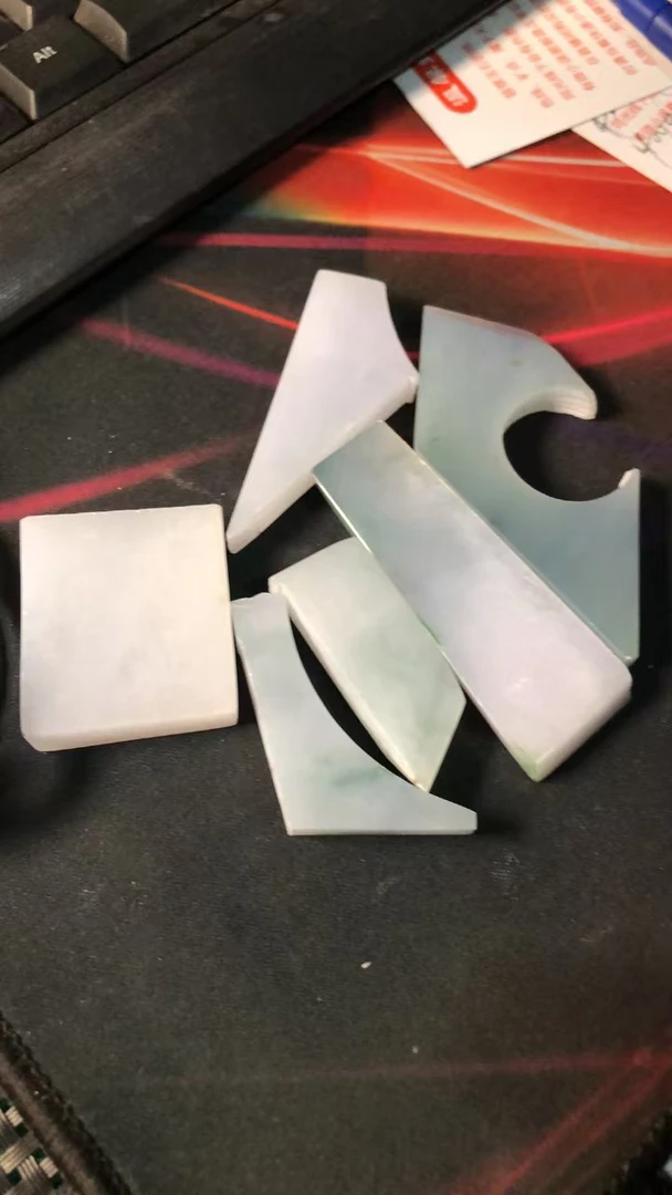 缅甸翡翠 A货 牌子珠子定制