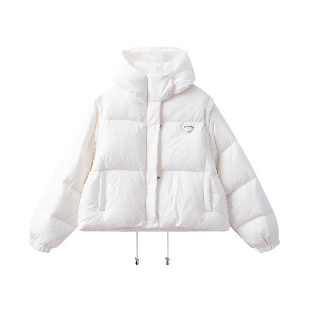 【饭饭定制】GIDMiss可脱卸袖子两穿连帽羽绒服30810