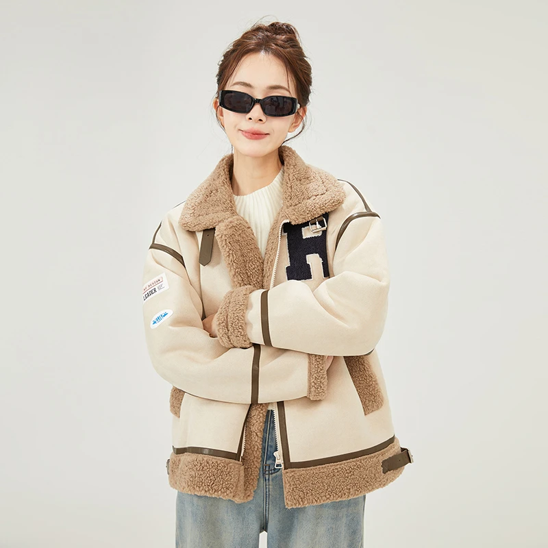 唐狮女韩版百搭时尚显瘦短外套小个子秋冬季128426062706