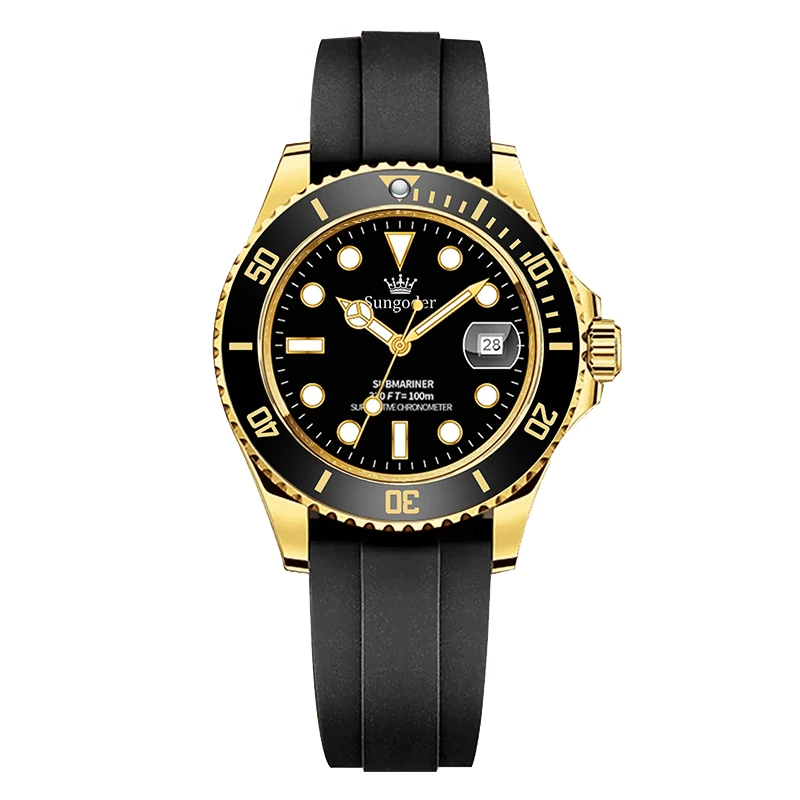 轻奢潮流【水鬼】系列男士高端时尚机械腕表 D