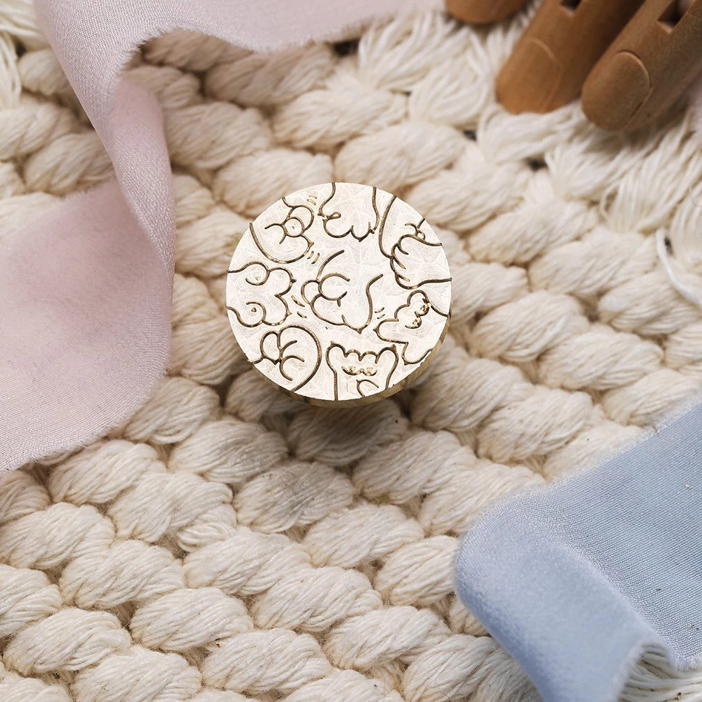 黄铜雕刻印章【喵喵爪】