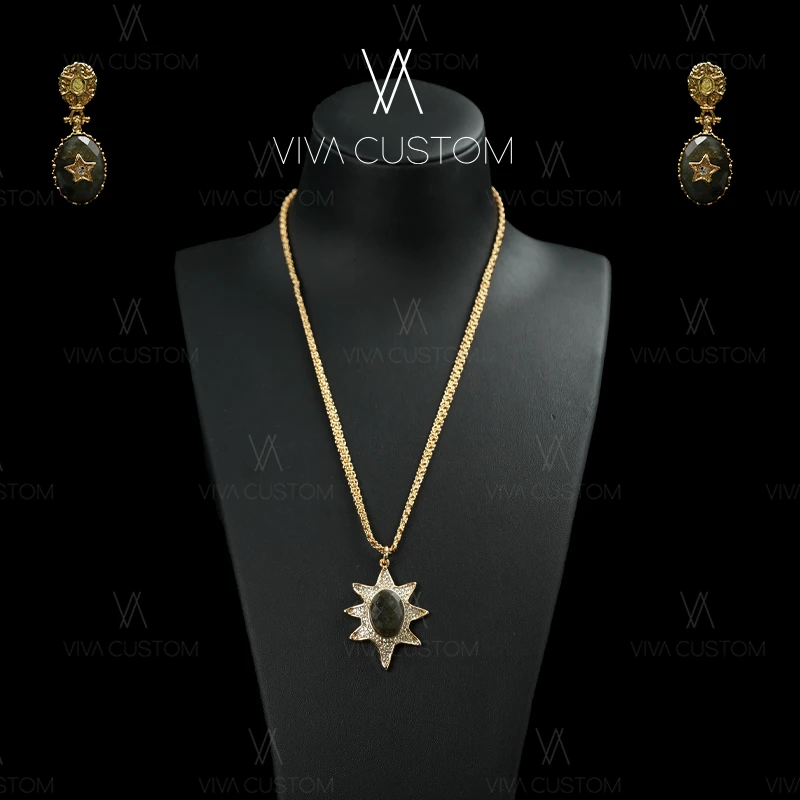 欧美时尚经典切面星芒套装>