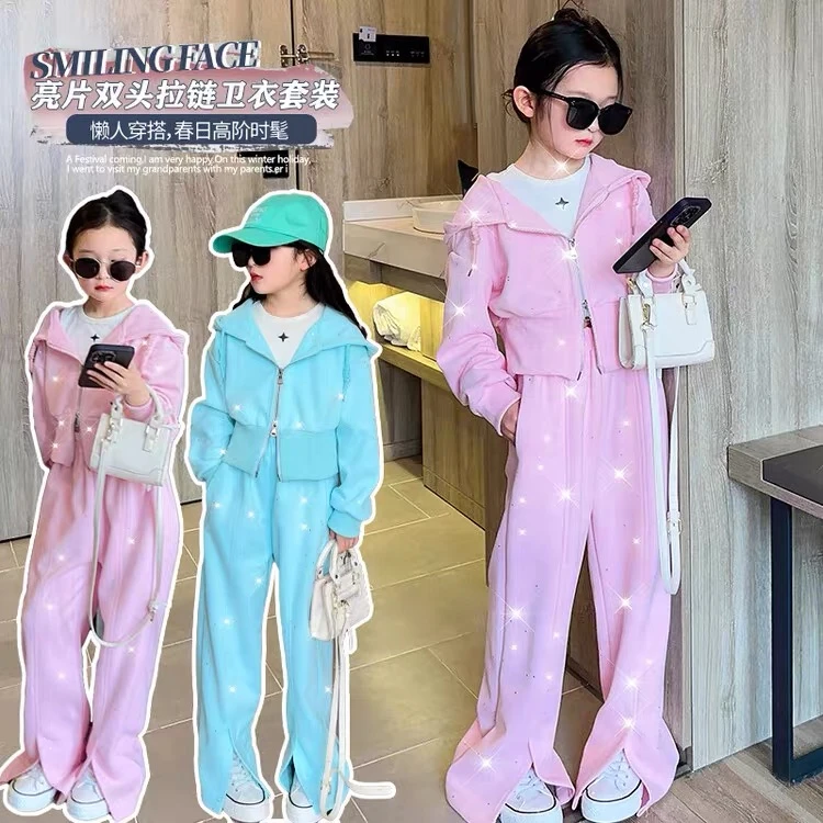 【断码清仓】韩版东大门亮闪闪撒银套装 K1063 063 A063 Z2 X