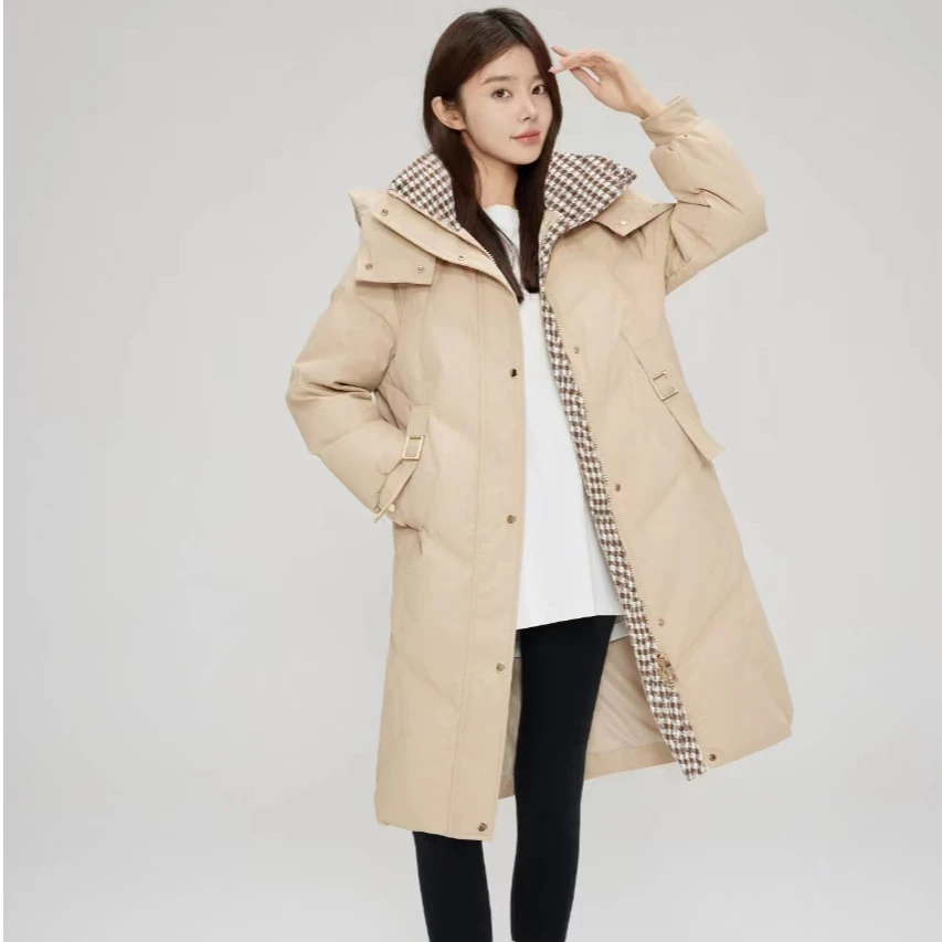 A款JD825--2024新款加厚石墨烯连帽冬季棉服